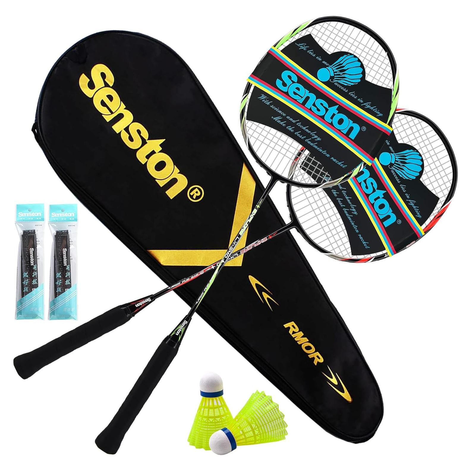 Conjunto de Raquetas de Bádminton Senston 520 para Principiantes