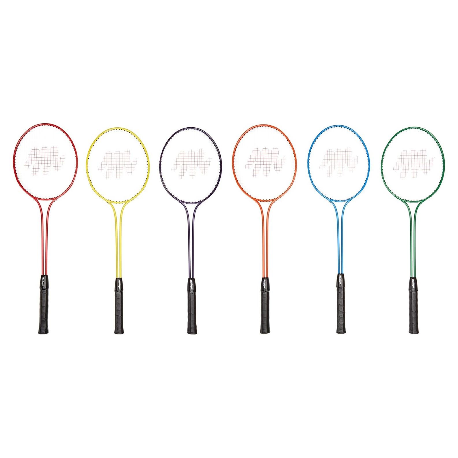 Raqueta de Bádminton BSN Twin 200 - Juego de 6 Colores