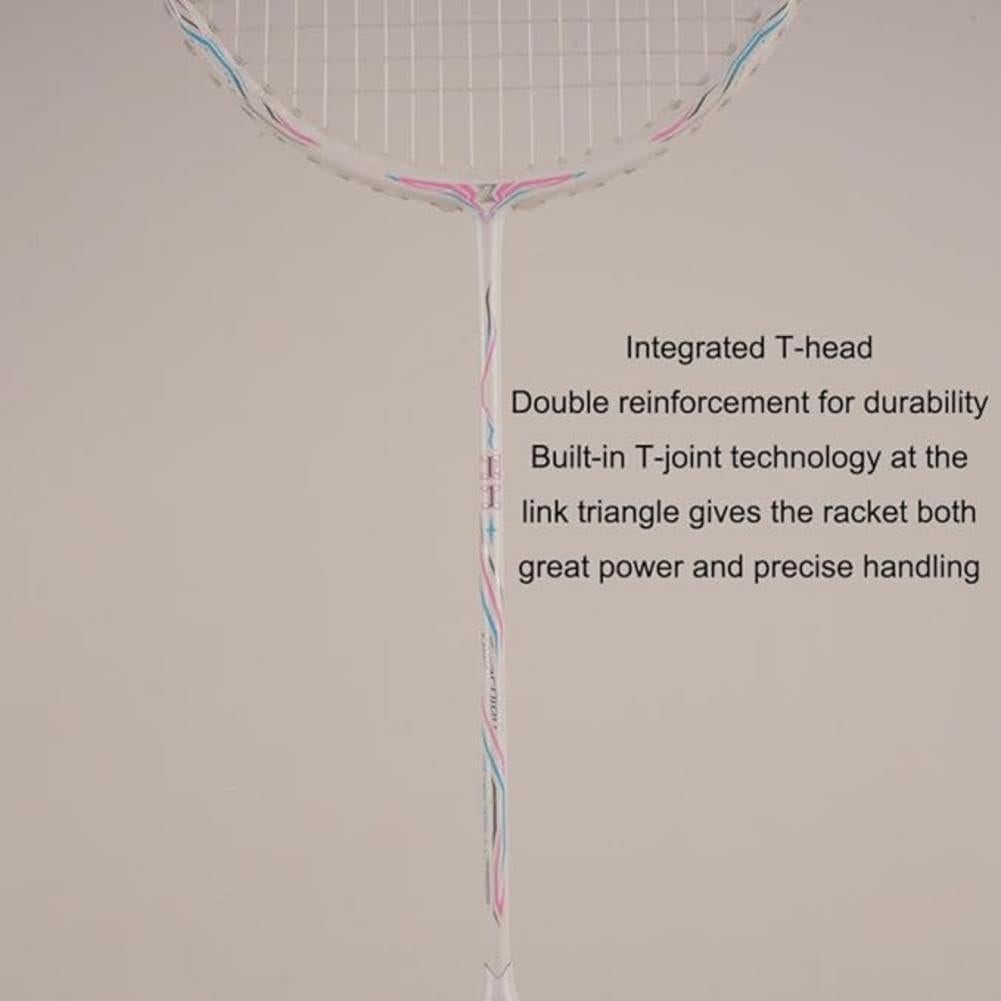 Juego de Raquetas de Bádminton AIRZHANYU Ultra Ligera 82g
