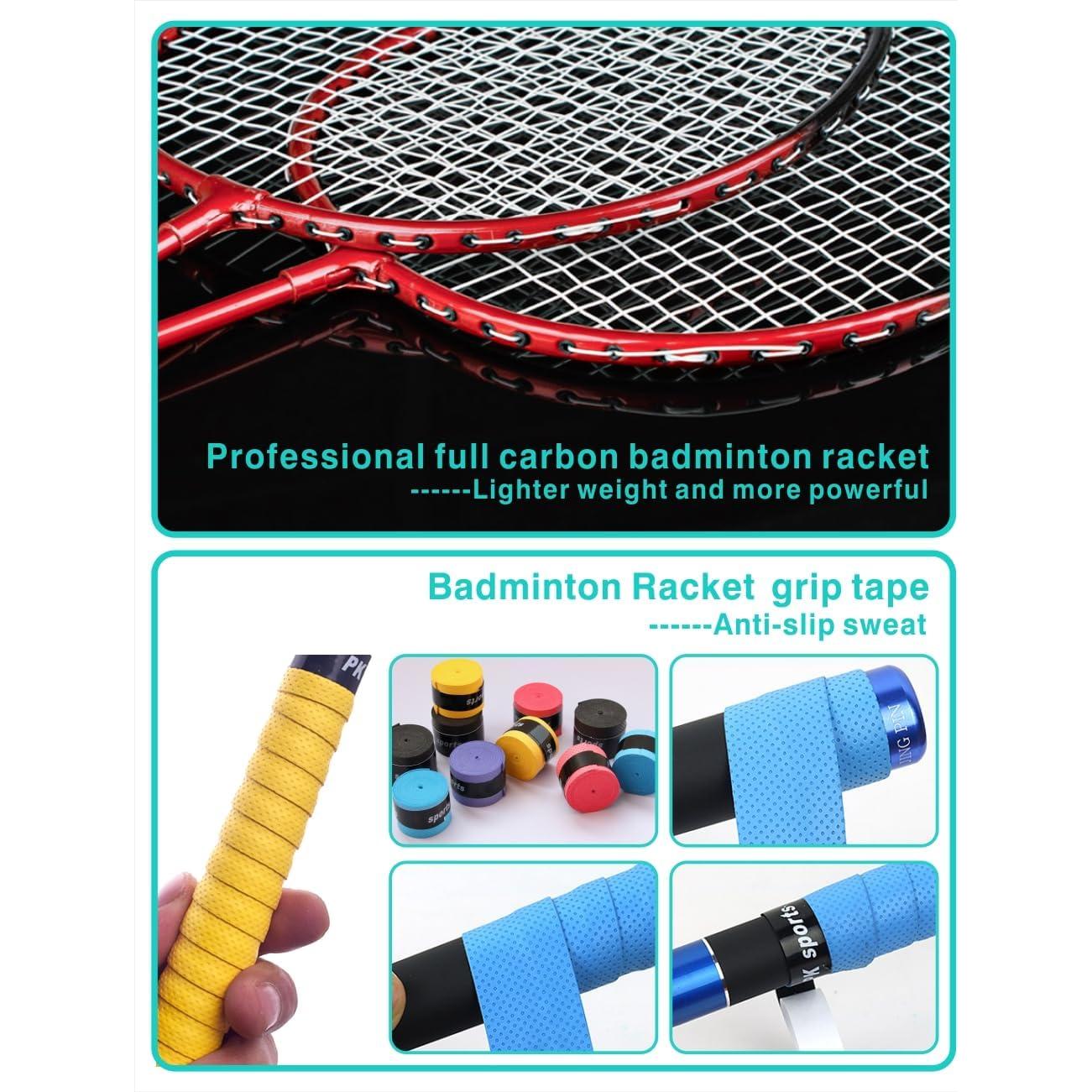 Juego Completo de Bádminton Peak Fits - Red Portátil 3.05x1.52m