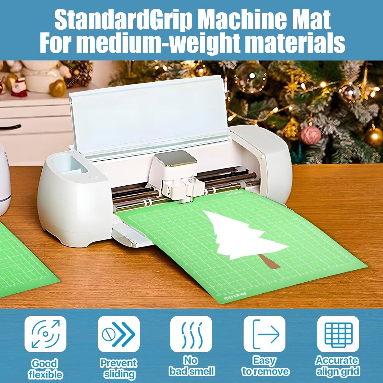 Paquete de 6 Alfombrillas de Corte Boocalny para Cricut Joy 21.6x30.5cm