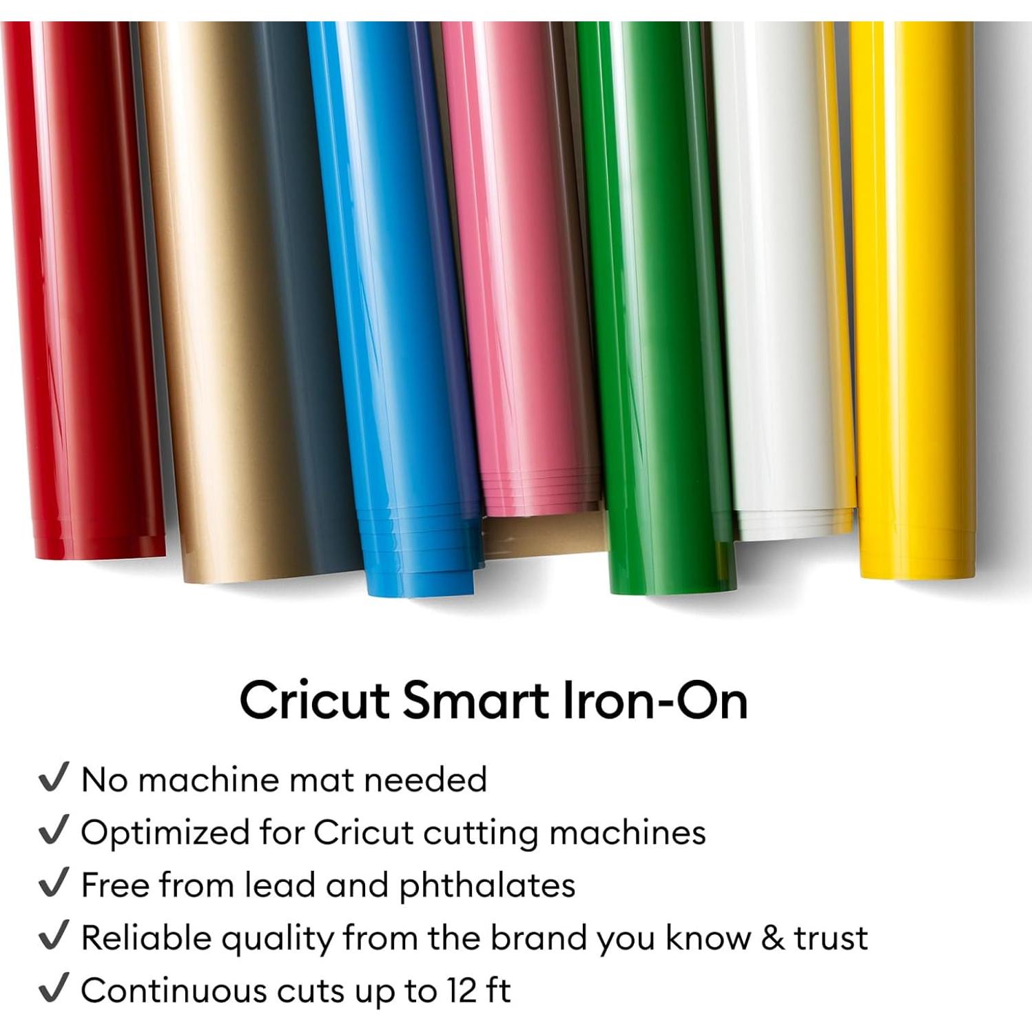 Vinilo de Transferencia Térmica Cricut Joy Xtra - 6 Hojas 24.1x30.5 cm