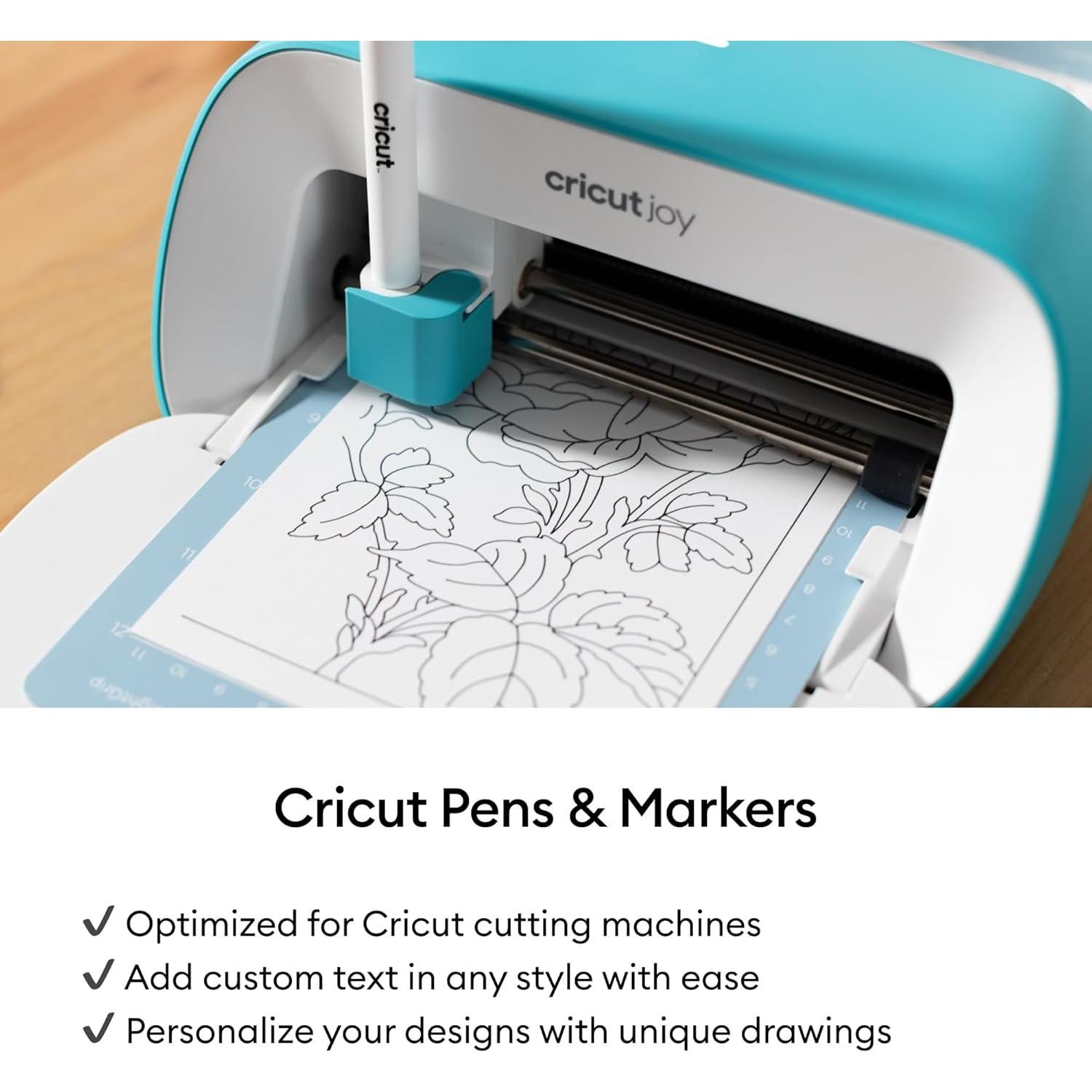 Marcadores de Doble Cara Cricut Joy - 22 Unidades, Punta 1.0 mm y 0.4 mm
