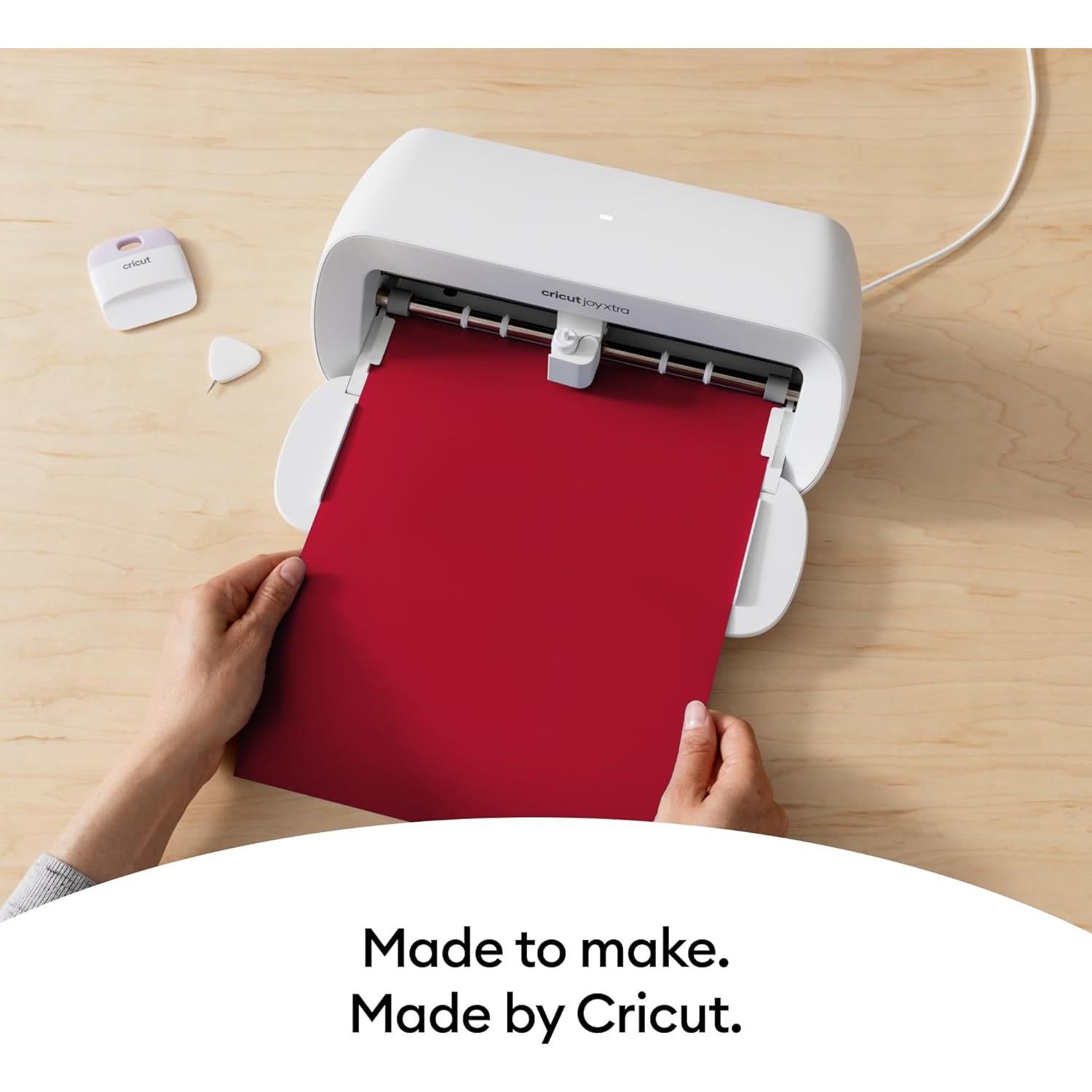 Vinilo Termoadhesivo Cricut Joy Xtra 24x60.9cm Rojo