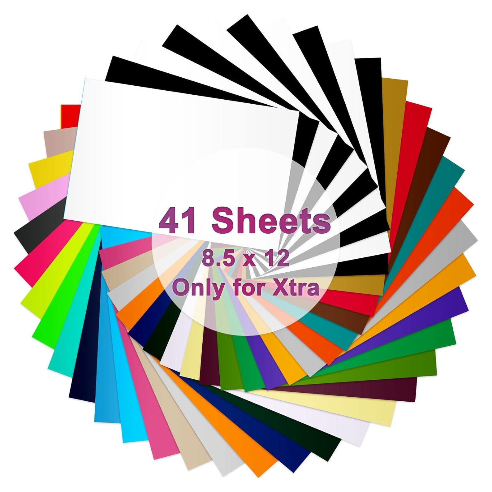 Vinilo de Transferencia de Calor LOPASA 41 Hojas 21.6x30.5 cm