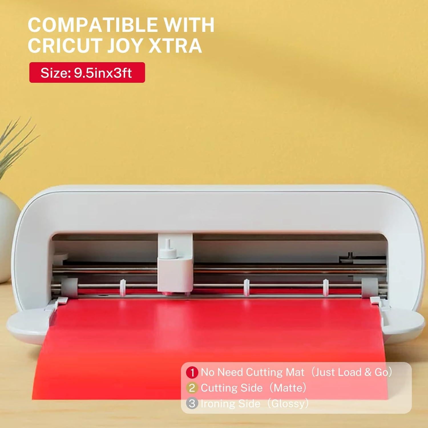 Vinilo Termoadhesivo HAWERSI 24.13x91.44cm 5 Colores para Cricut