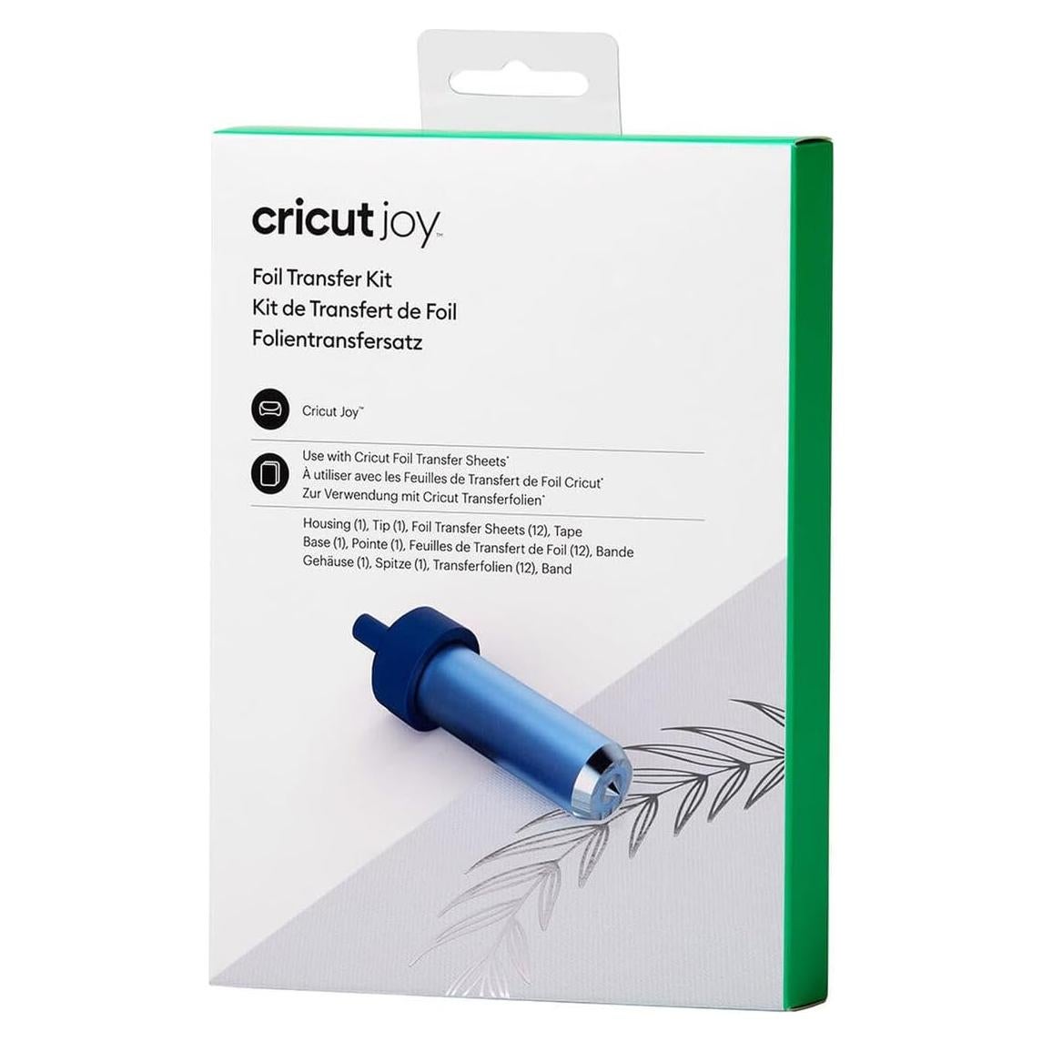 Kit de Transferencia de Foil Cricut Joy - 12 Hojas Incluidas
