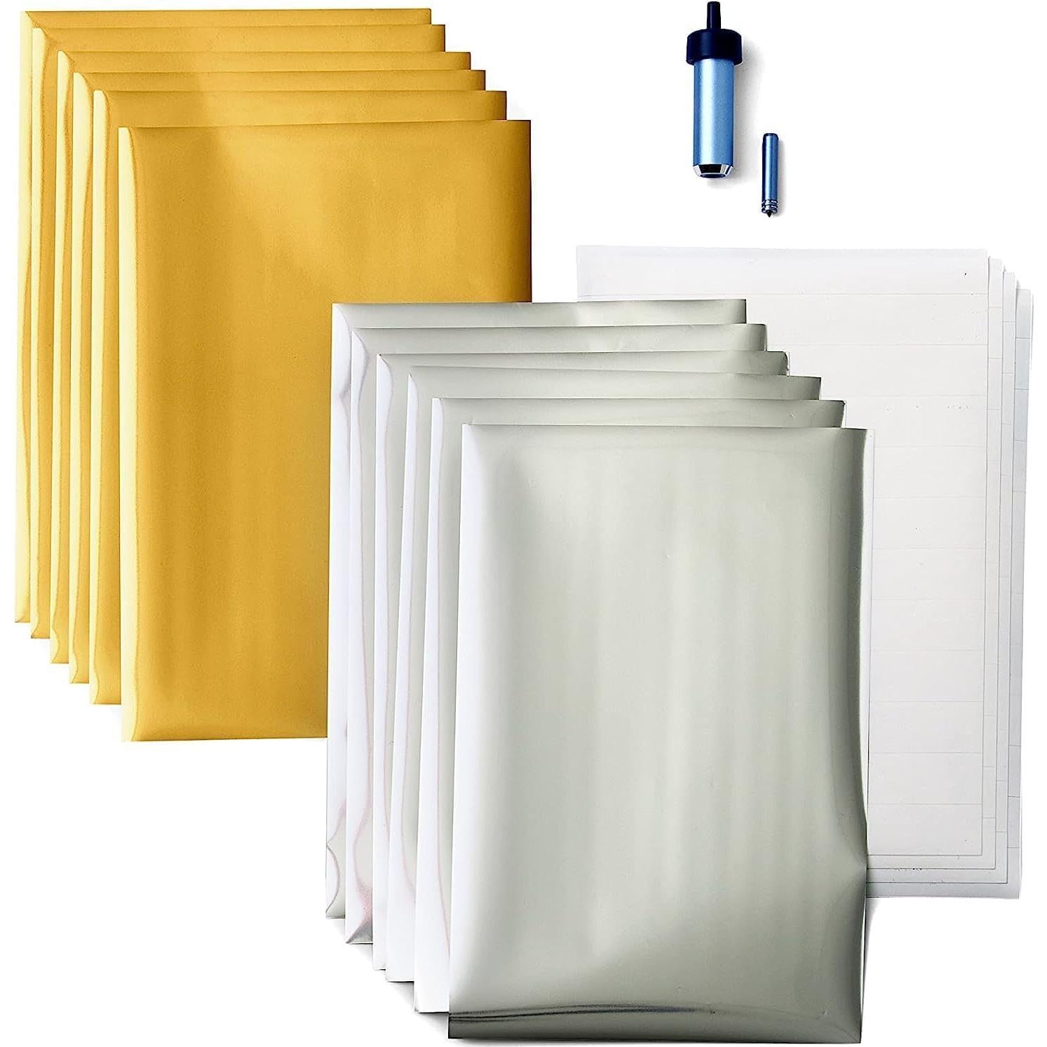 Kit de Transferencia de Foil Cricut Joy - 12 Hojas Incluidas