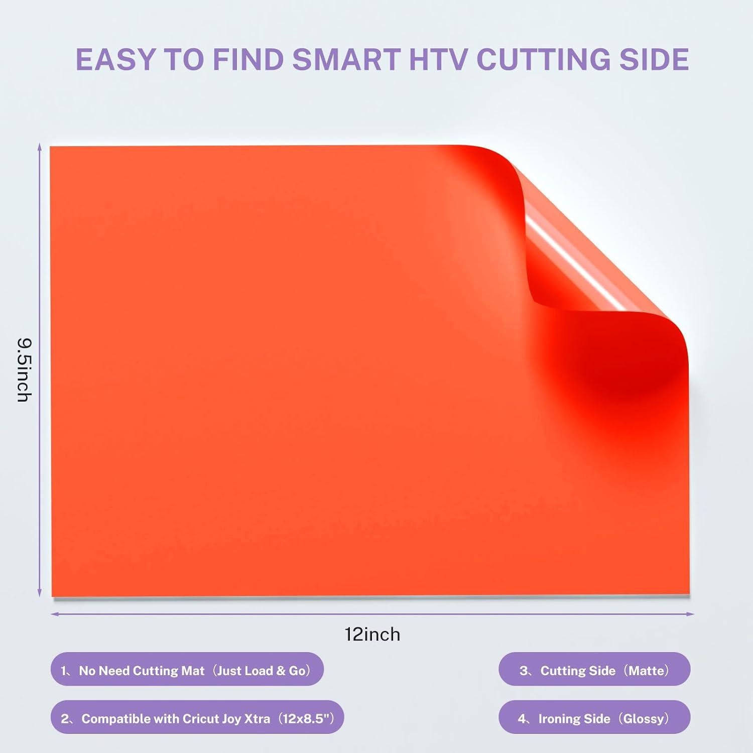 Paquete de 16 Piezas de Vinilo Termoadhesivo HAWERSI 24.1x30.5cm