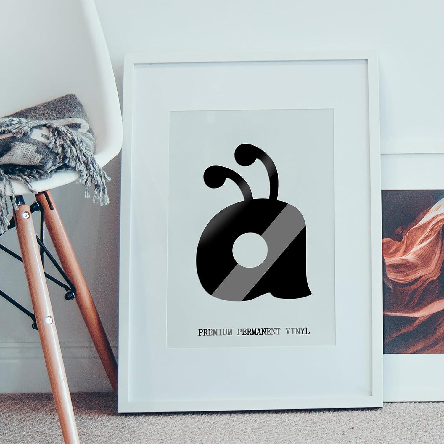 Vinilo Permanente ANT 9.5" x 6.1m Negro para Cricut Joy Xtra