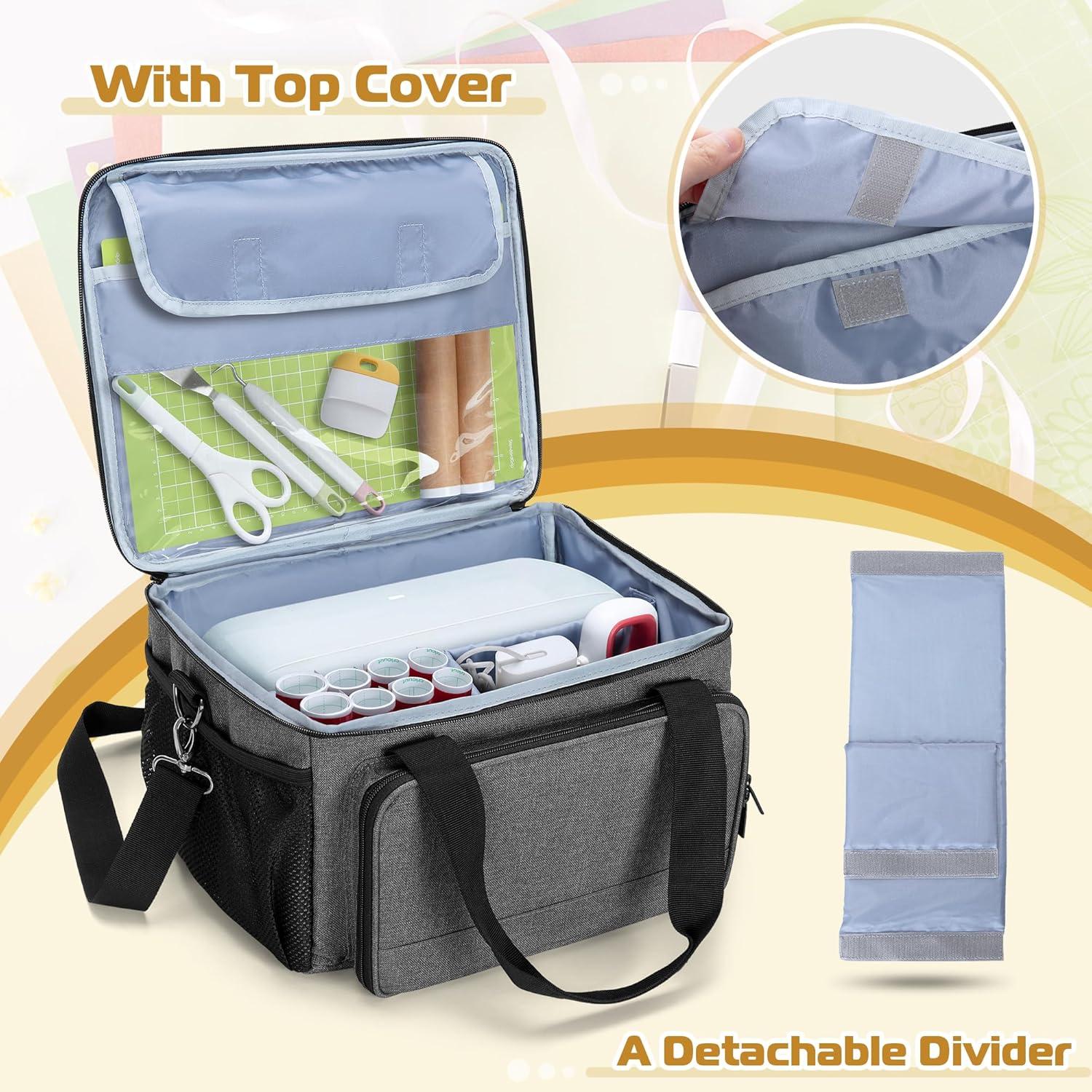 Funda de Transporte LUXJA para Cricut Joy Xtra - Gris