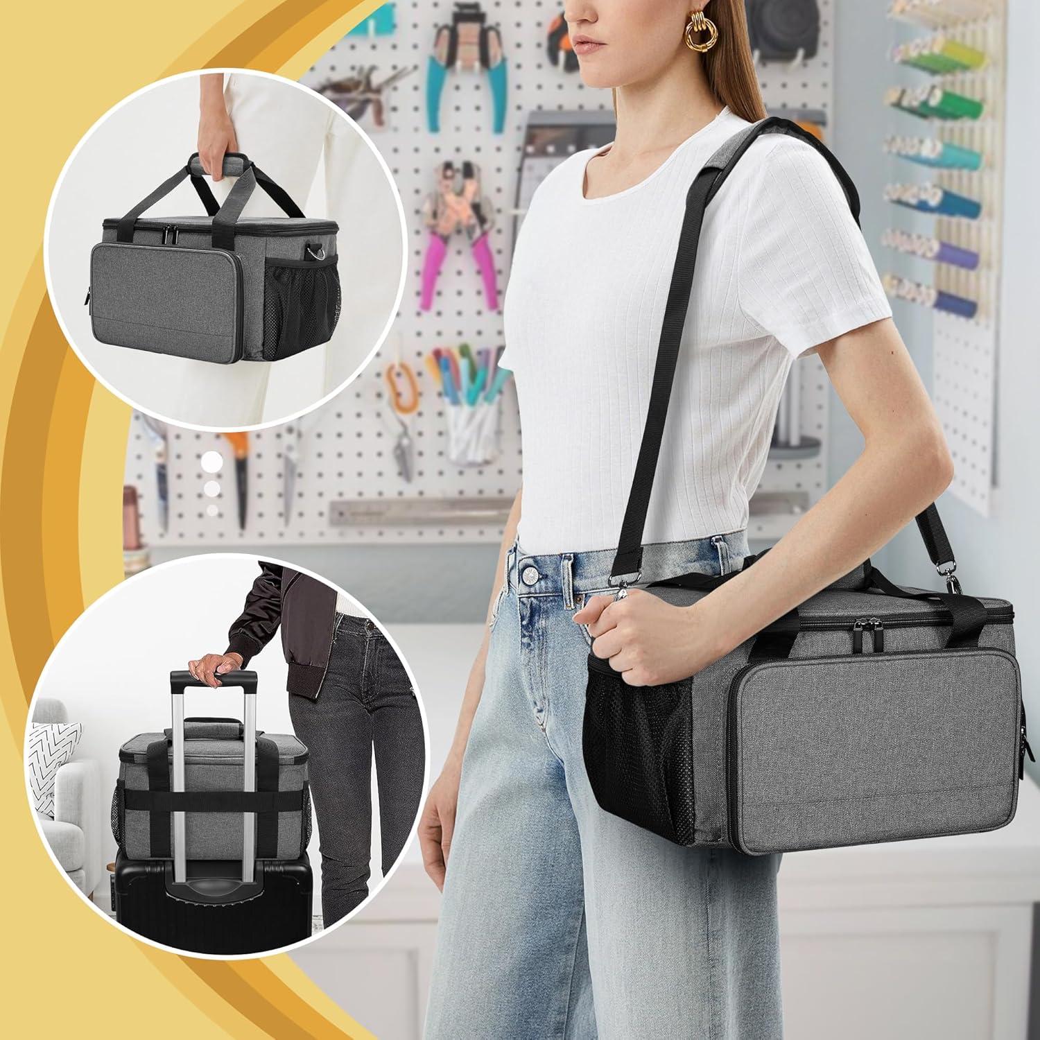 Funda de Transporte LUXJA para Cricut Joy Xtra - Gris