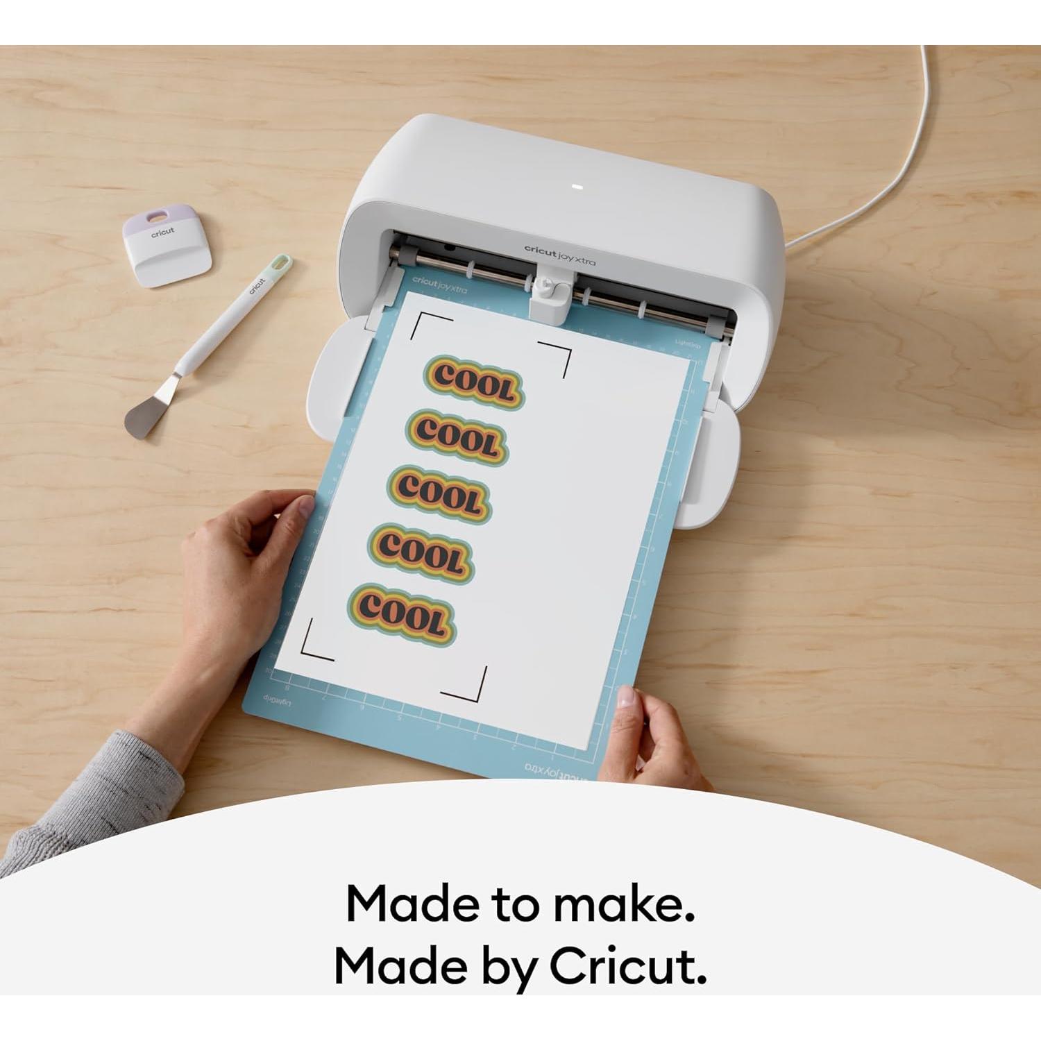 Vinilo Imprimible Cricut 50 Hojas 21.6x27.9cm Compatible Maker