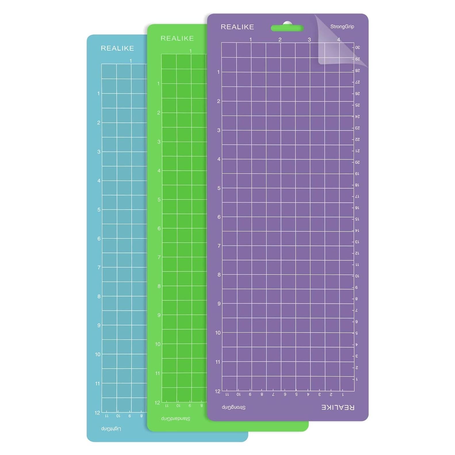 Alfombrilla de Corte REALIKE para Cricut Joy 11.43x30.48 cm