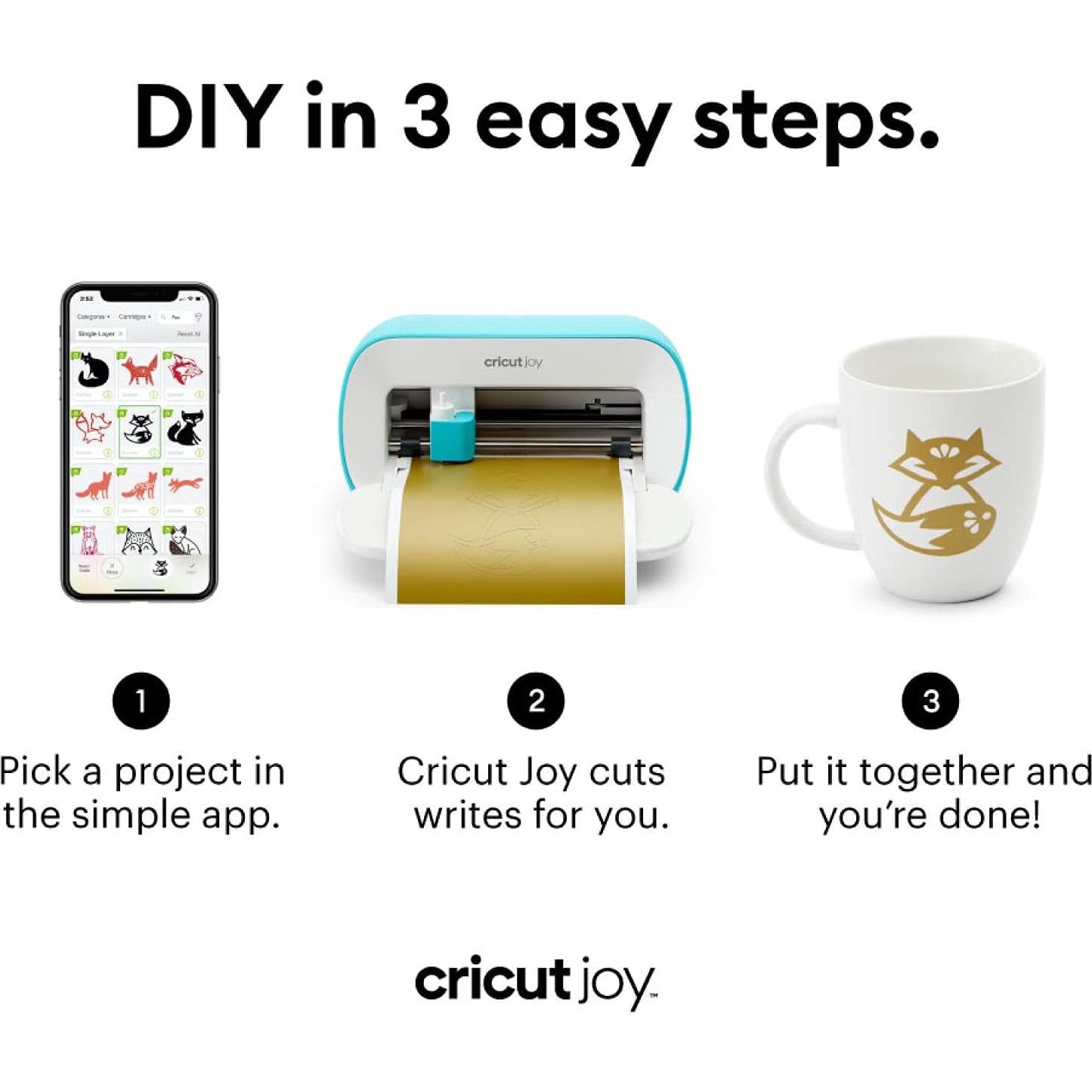 Cricut Joy Smart Iron On Elegancia - 3 Hojas 13.9x30.4cm