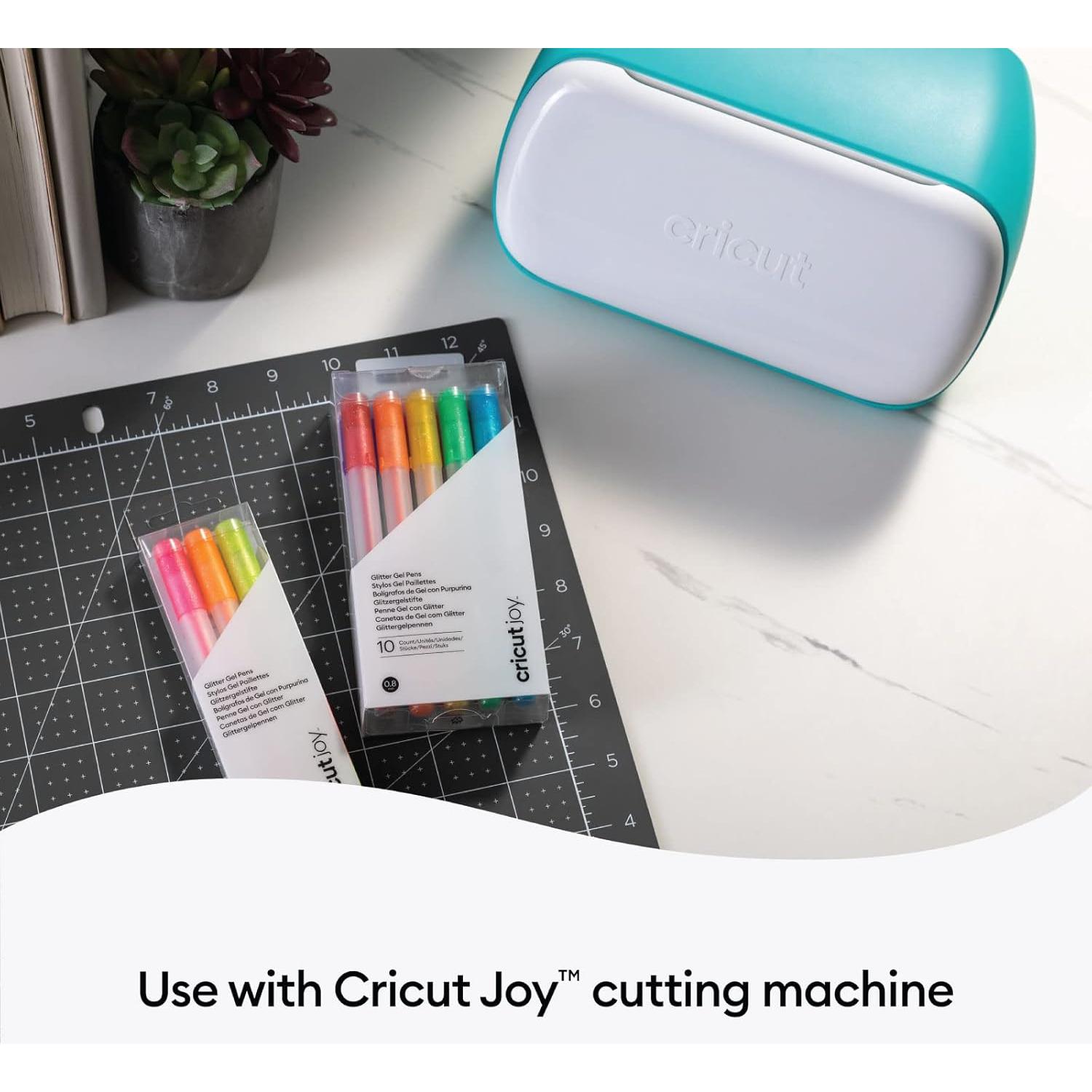 Bolígrafos de Gel Brillante Cricut Joy 0.8 mm Arcoíris 10 ct