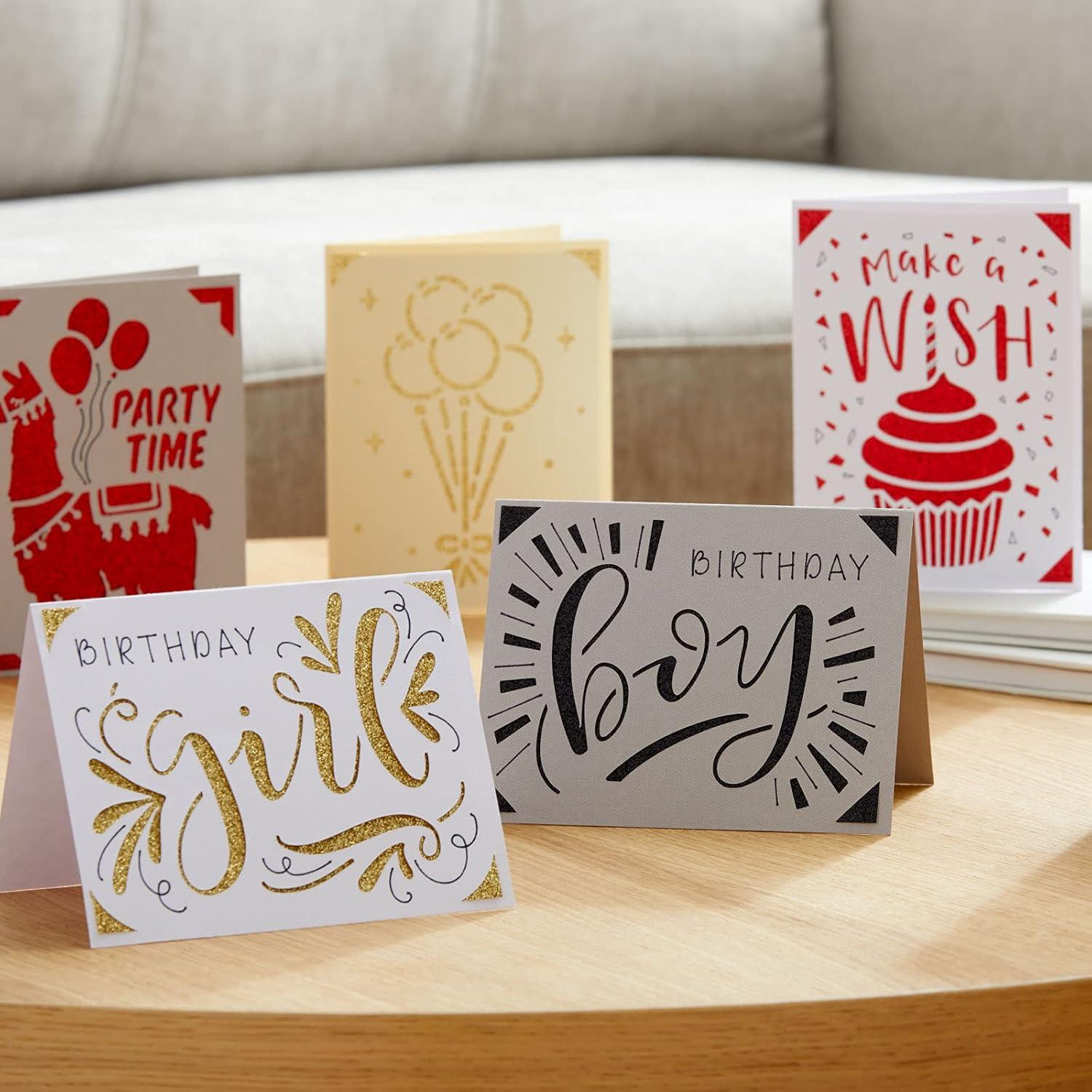Tarjetas Insertadas Cricut Joy - 10 ct A2 para Felicitaciones