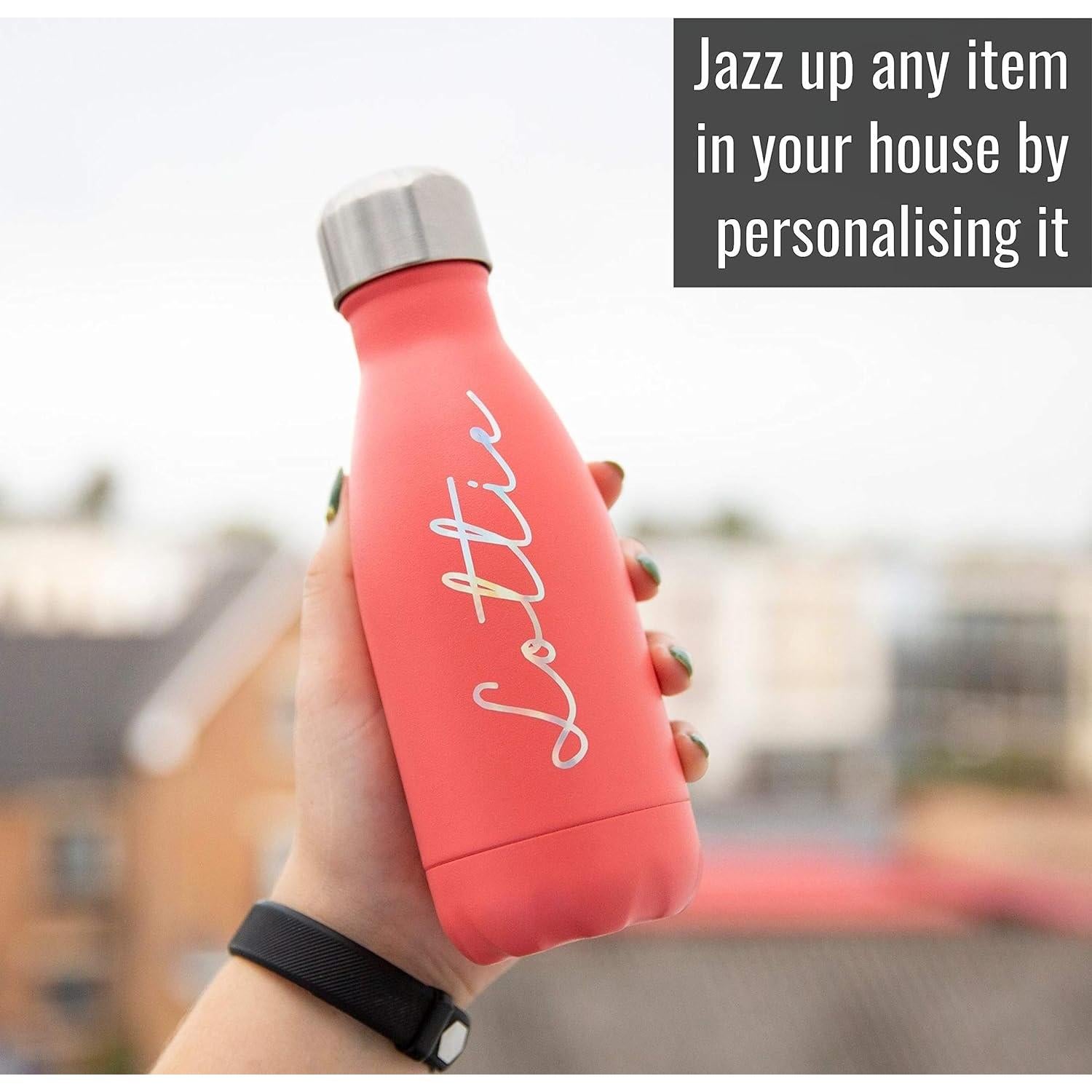 Vinilo Holográfico Kraftex 20 Hojas 30.48 x 13.97 cm