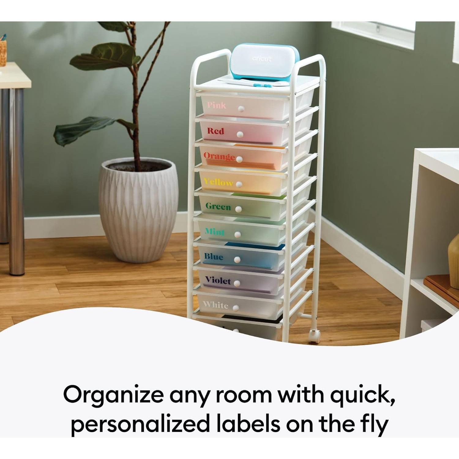 Vinilo Permanente Inteligente Cricut Joy 1.22m Negro Mate