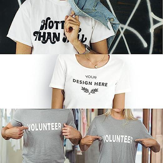 Vinilo Termoadhesivo MeYuxg 40 Hojas 14x30.48cm para Cricut Joy