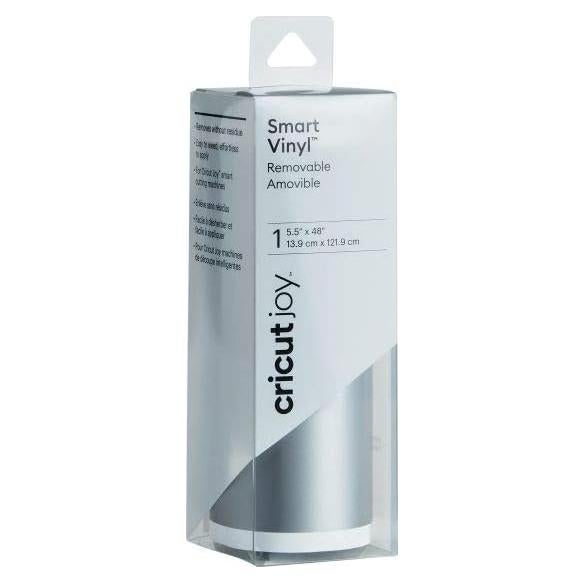Joy Smart Removable Vinyl - Silver, 4ft Roll (5.5'x48') - Compatible Joy Machine
