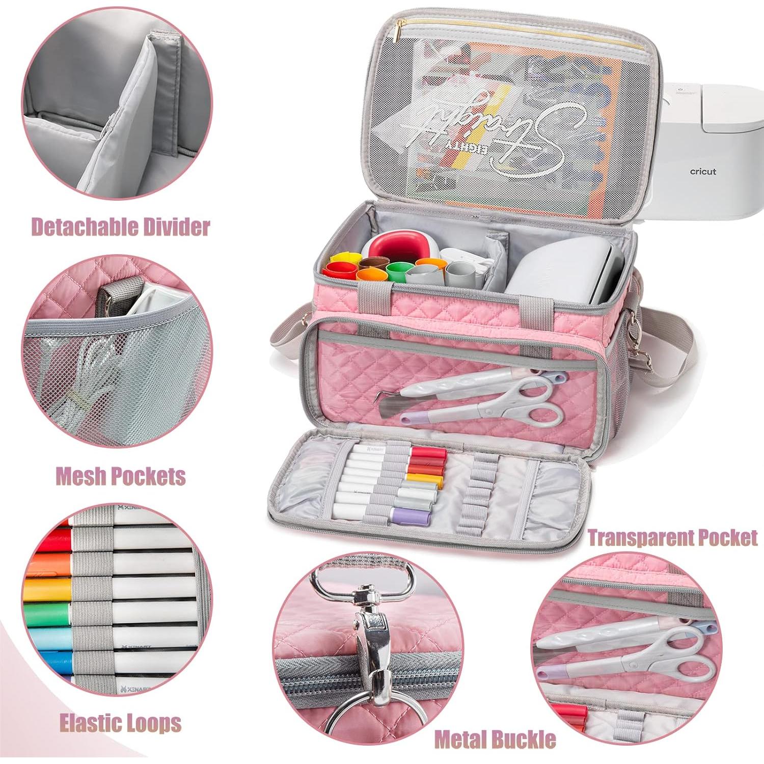 Funda de Transporte AMOIGEE para Cricut Joy y Easy Press Mini