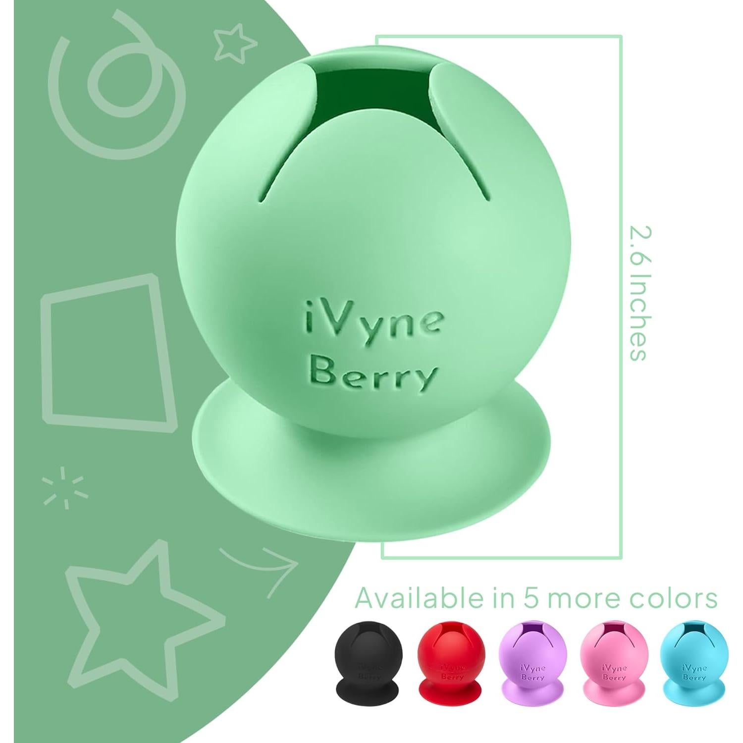 Colector de Residuos de Vinilo iVyne Berry Verde - Succión Fuerte