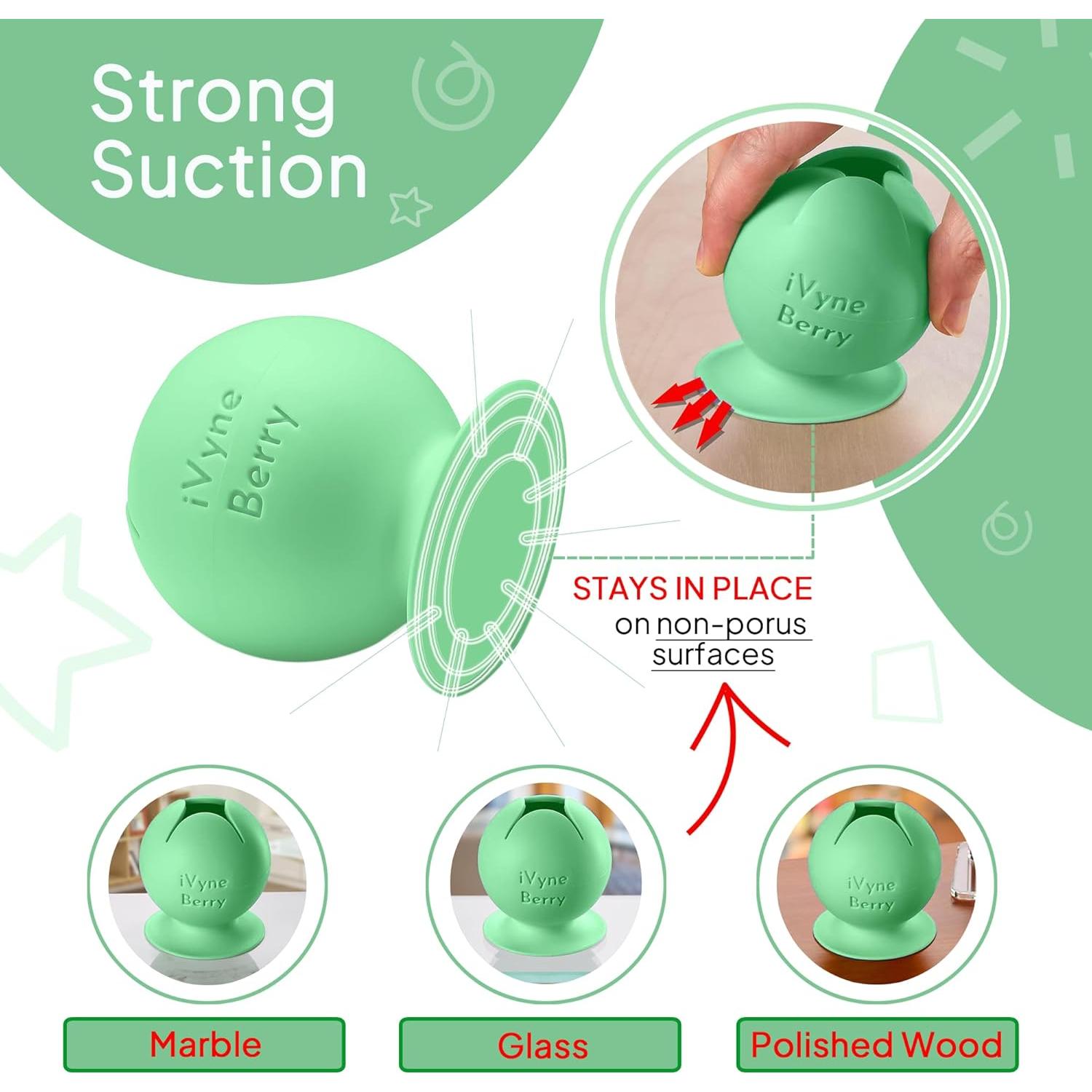 Colector de Residuos de Vinilo iVyne Berry Verde - Succión Fuerte