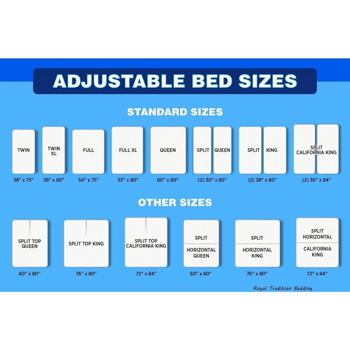 Juego de Sábanas de Viscosa de Bambú Royal Tradition Reina Marfil 4PC