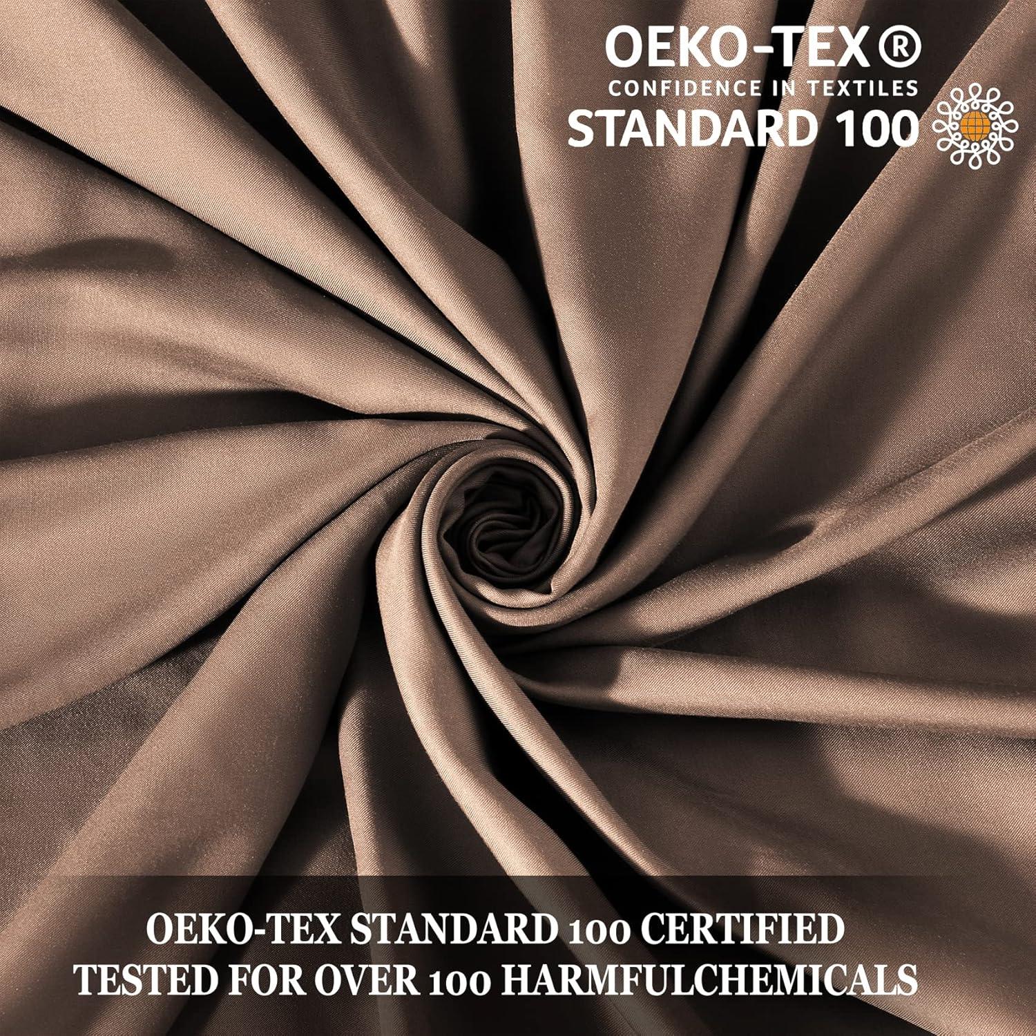 Juego de Sábanas King Size Whitney Home - Rayón de Bambú 4 Piezas