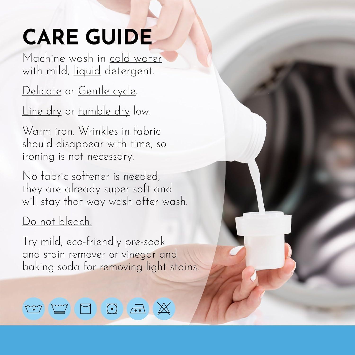 Sábanas Refrigerantes JOMO King 4 Piezas Blanco 156 GSM