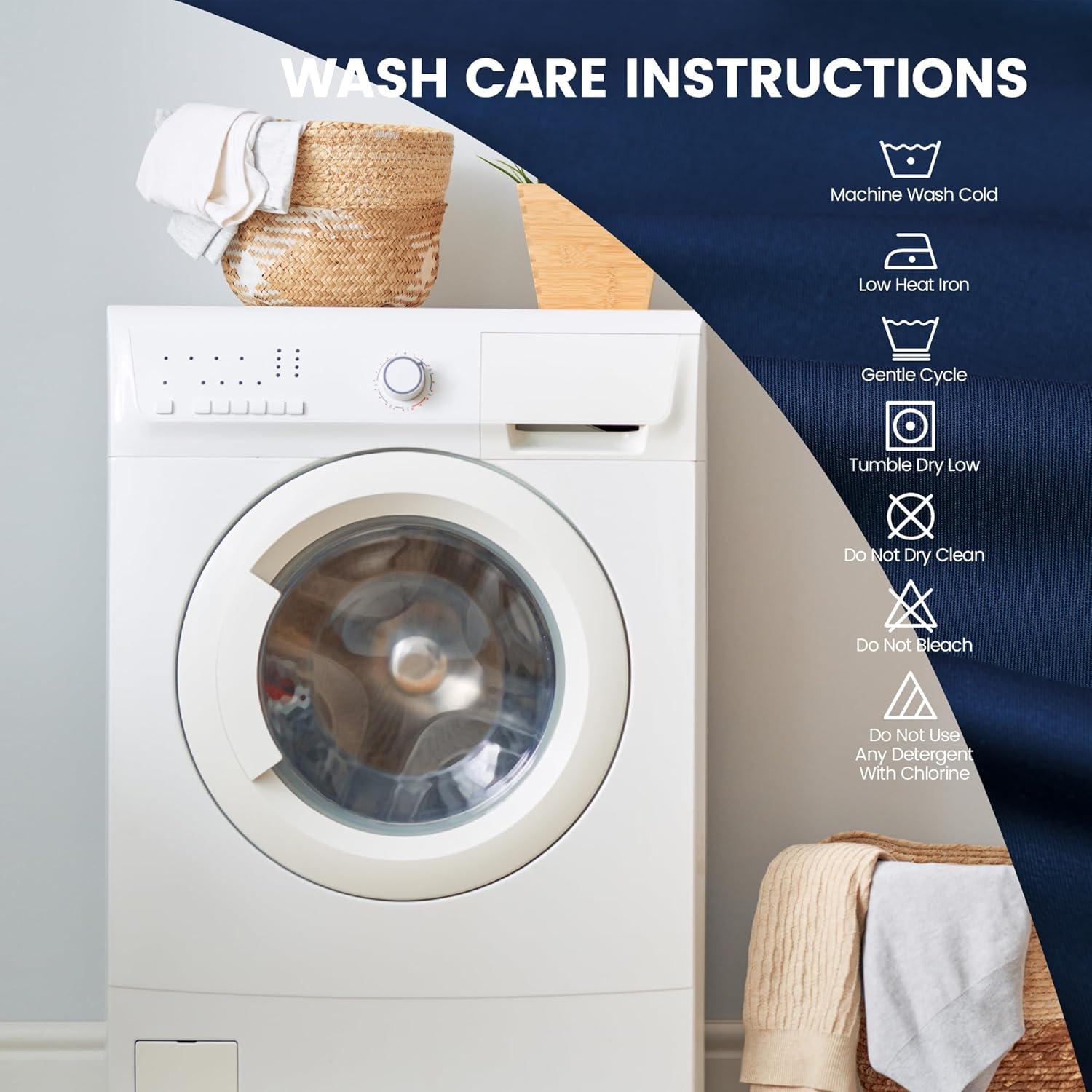 Sábana Ajustable King 100% Viscosa Bambú Rosecret Azul Marino