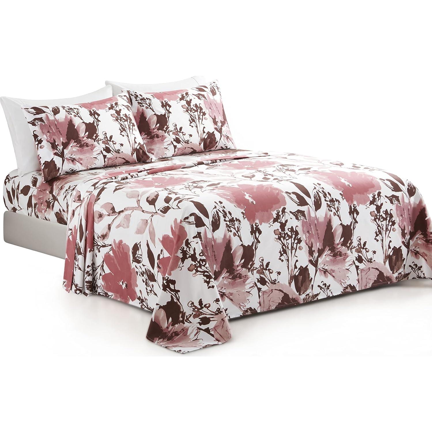 Conjunto de Sábanas King 6 Piezas Marina Decoration Floral