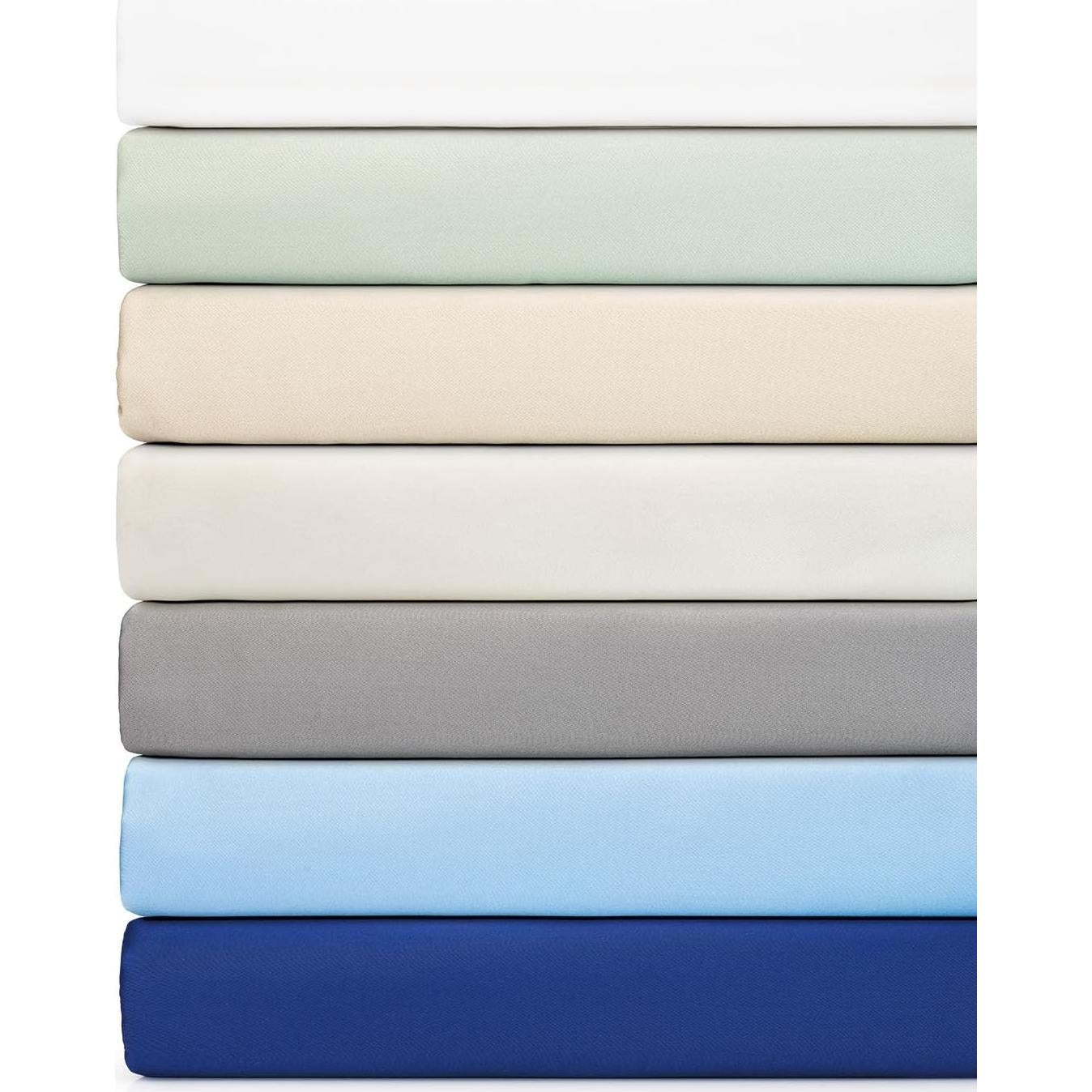 Funda de Edredón King Tafts 3 Piezas Viscosa Bambú Verde Salvia