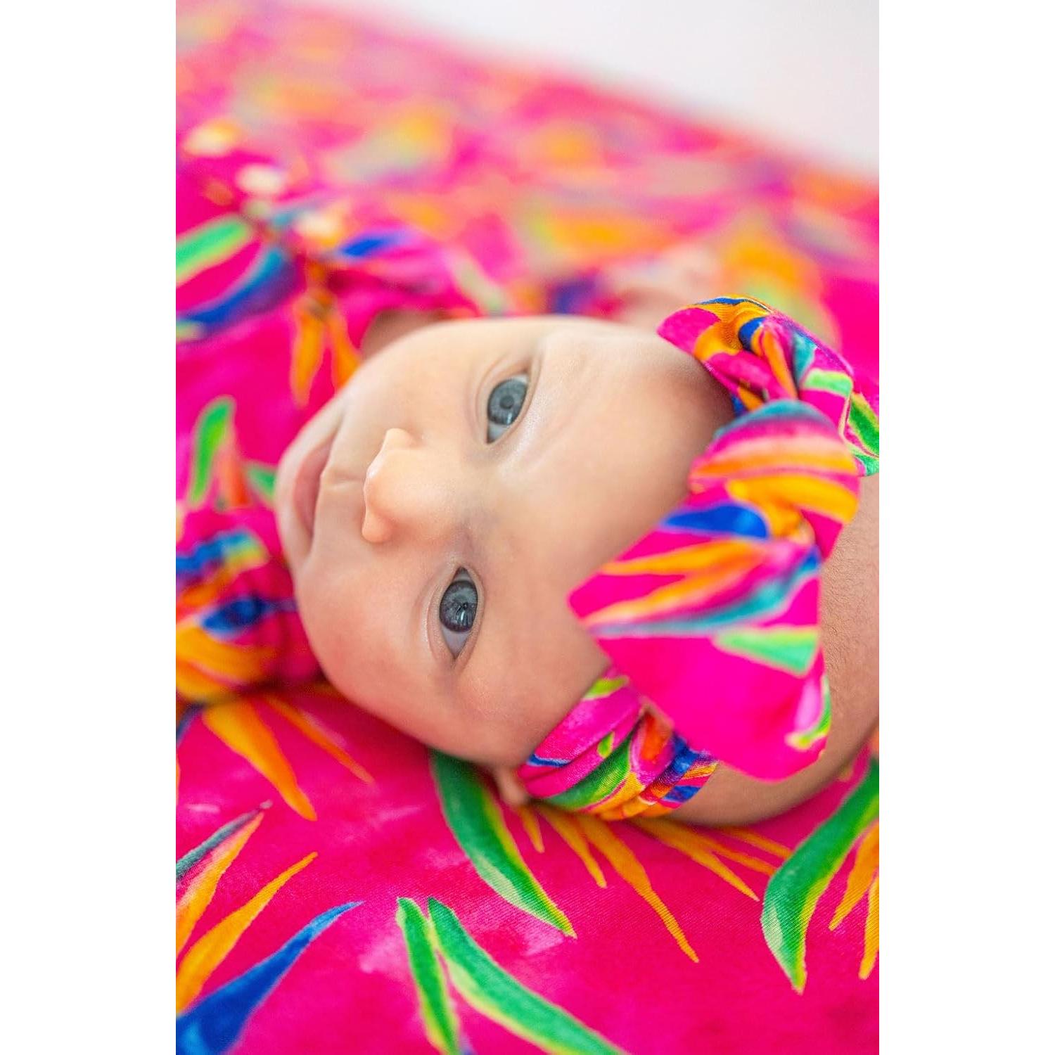 Hoja de Cuna Ajustada Florida Kid Co. Ave del Paraíso 132x72cm