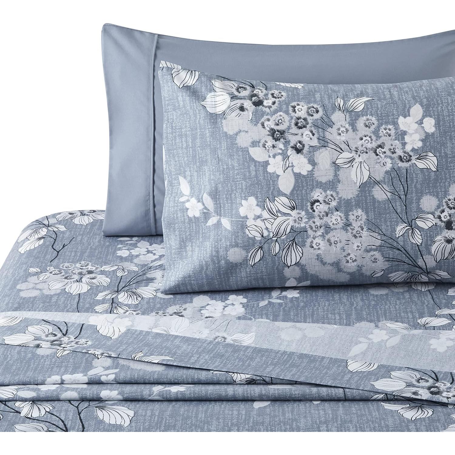 Conjunto de Ropa de Cama Doble Marina Decoration Floral