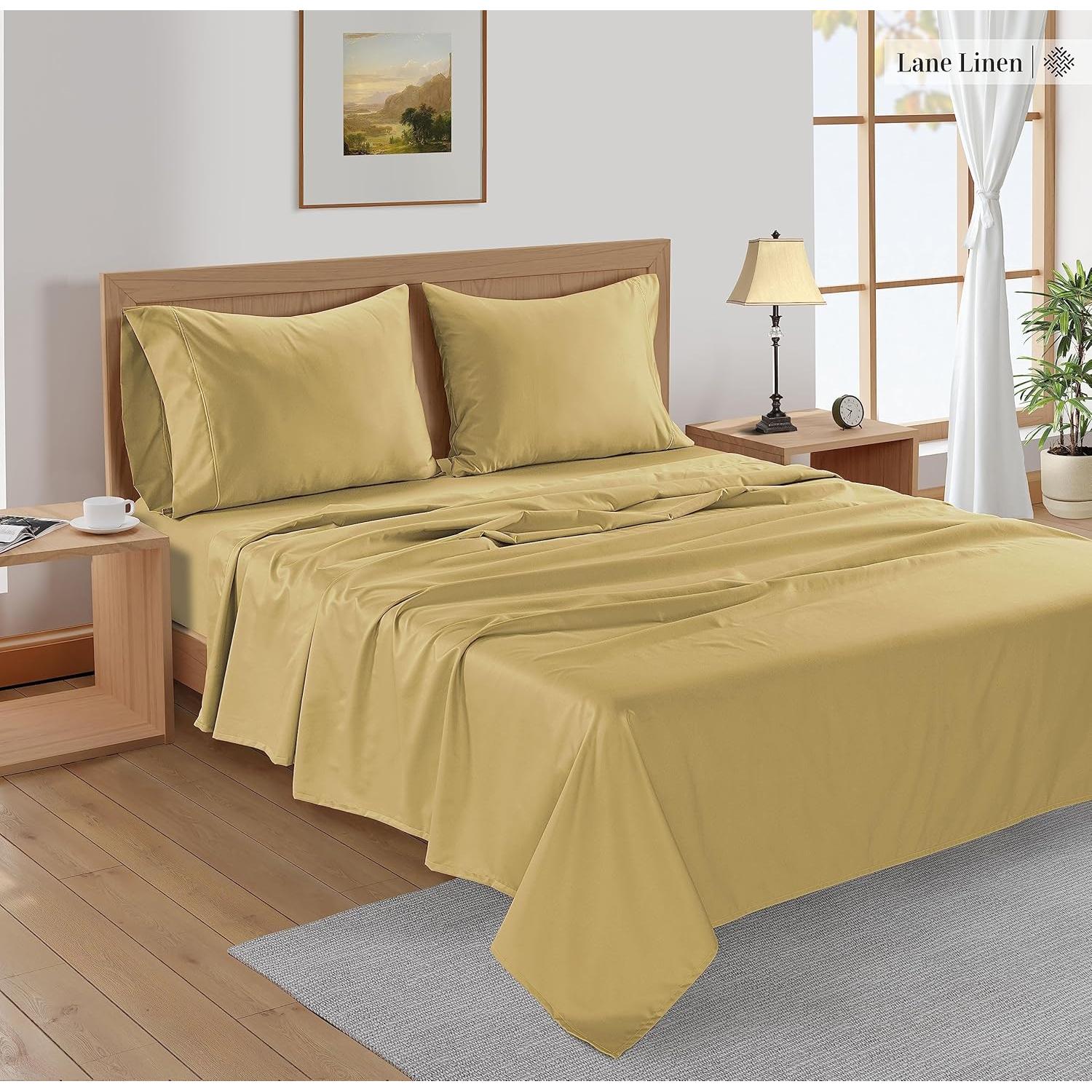 Juego de Sábanas Twin XL LANE LINEN Rayón Bambú 3 Piezas