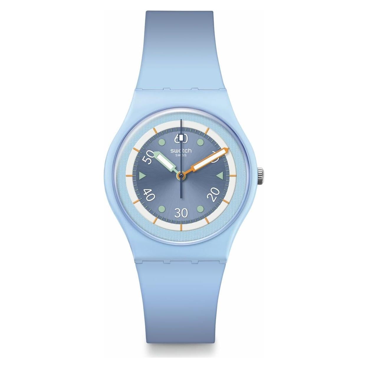 Reloj Swatch Gent Biocerámico Unisex Azul 34mm Impermeable