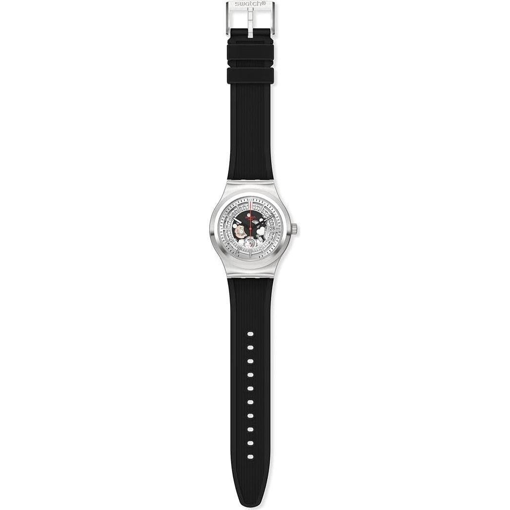 Reloj Swatch Irony Sistem51 Automático 42mm Gris Impermeable