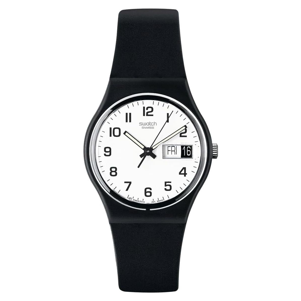 Reloj de Cuarzo Swatch Gent Standard Once Again 34mm Negro