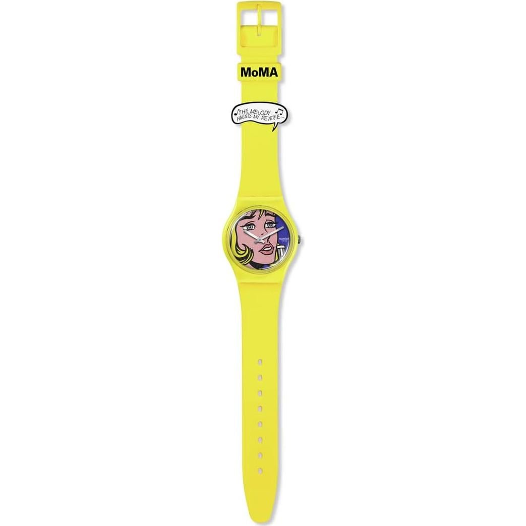 Reloj Swatch Gent Biosourced Reverie Roy Lichtenstein 34mm