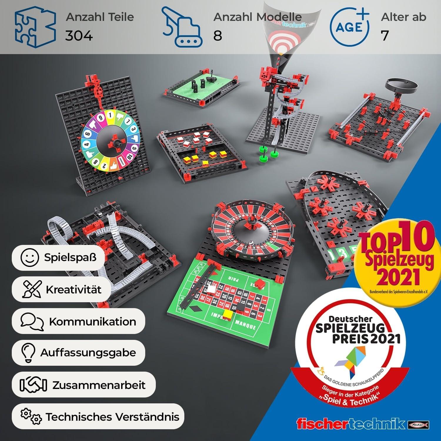 Kit de Construcción Fischertechnik 564067 - Construye 8 Juegos