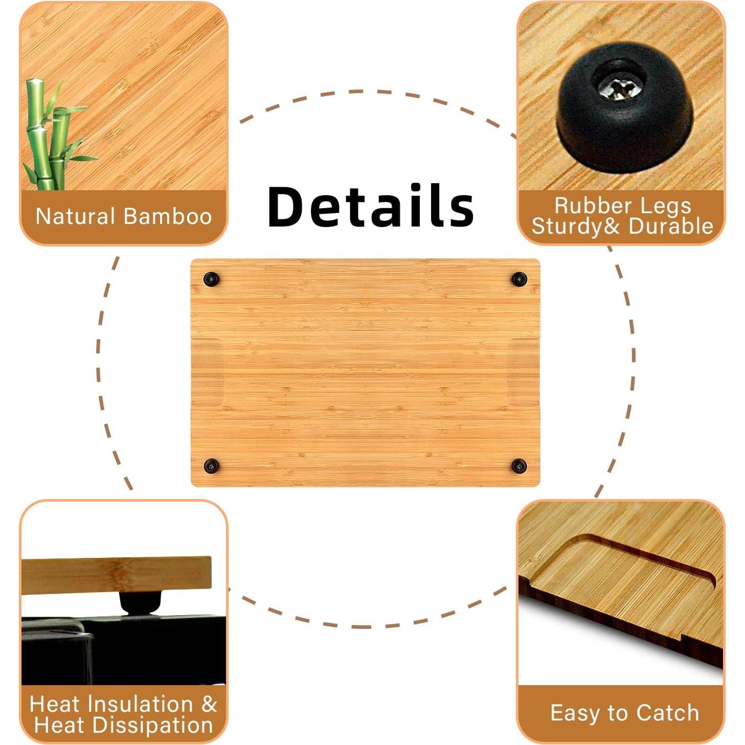 Tabla de Cortar de Bambú DEMEDO para Horno Ninja DCT401 DCT402