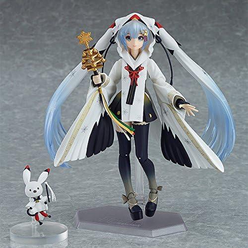 Figura de Acción Figma Snow Miku Sacerdotisa Max Factory 25.4cm