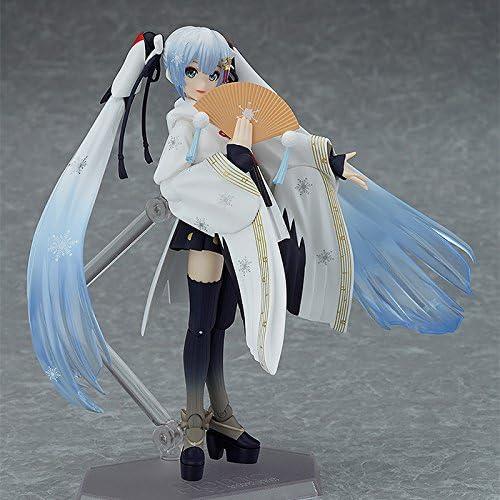 Figura de Acción Figma Snow Miku Sacerdotisa Max Factory 25.4cm