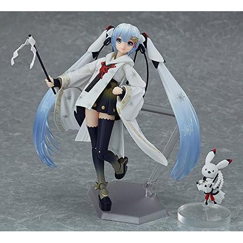 Figura de Acción Figma Snow Miku Sacerdotisa Max Factory 25.4cm