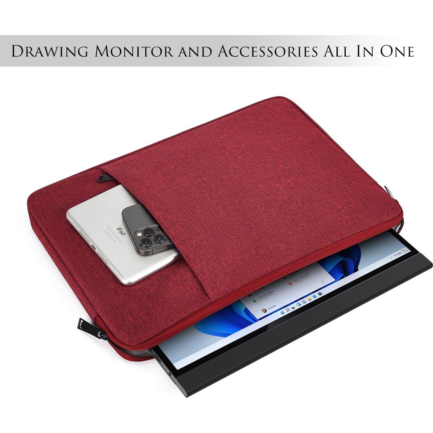 Funda para Monitor Portátil CaseDeer 15.6" Impermeable