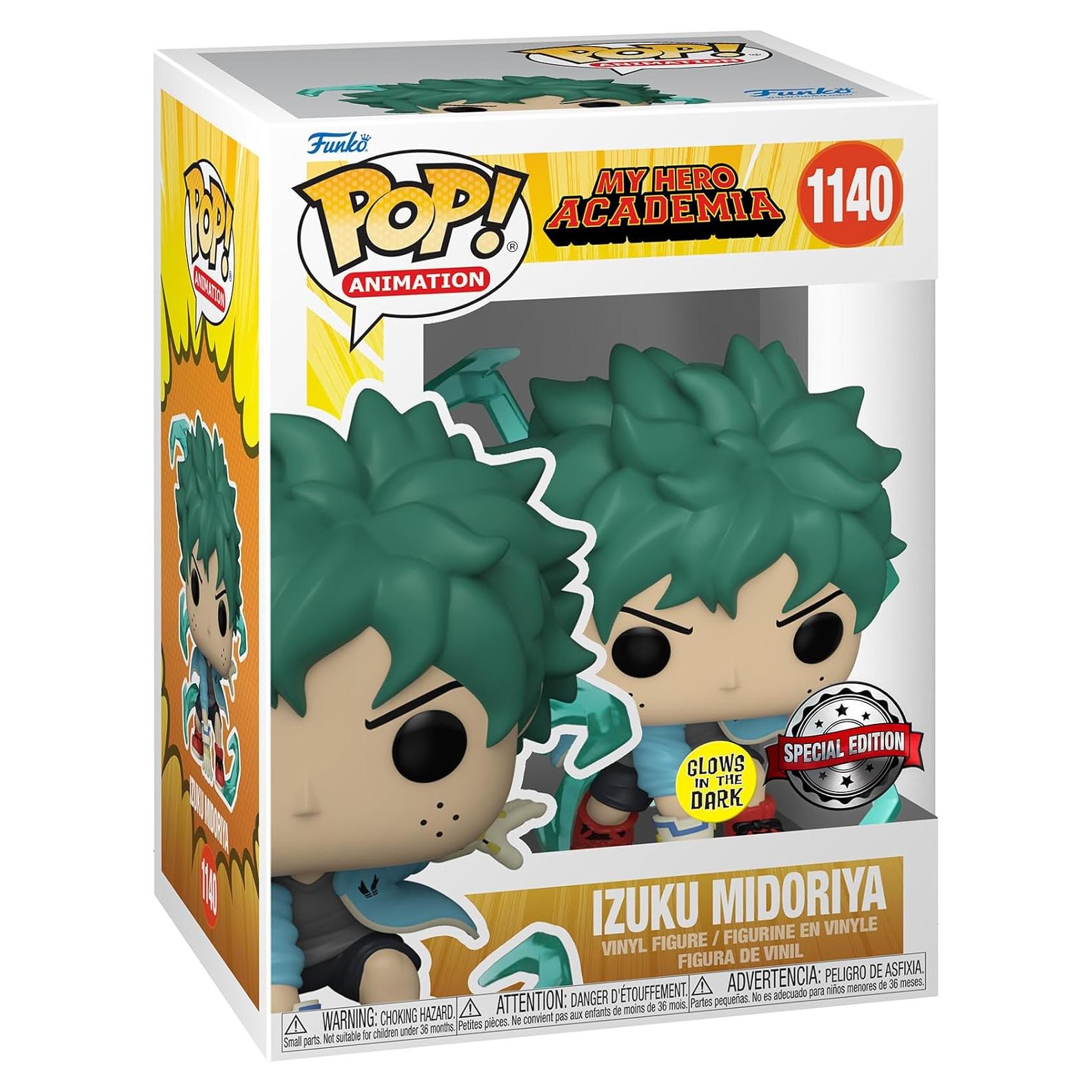 Figura Funko Pop! My Hero Academia - Deku Brilla en la Oscuridad