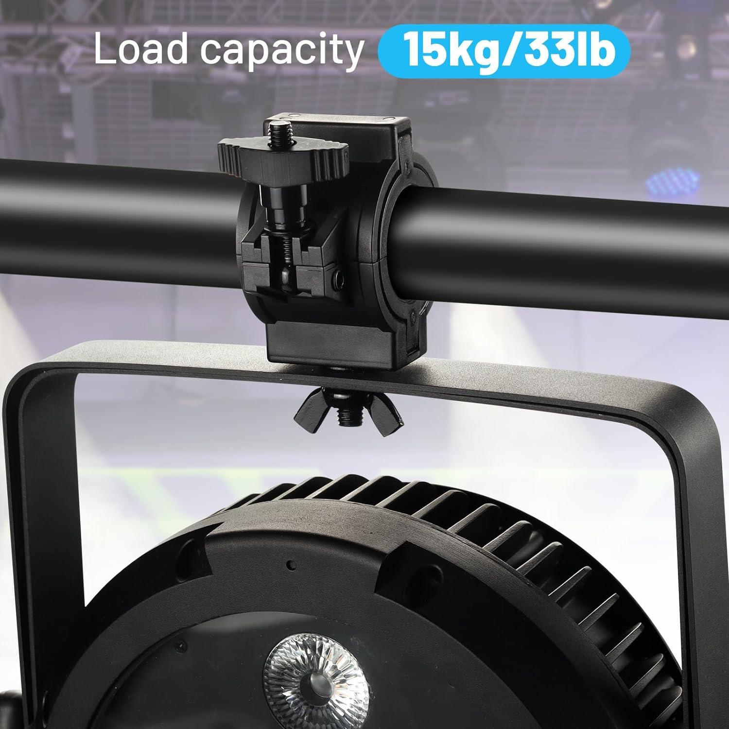 Abrazadera O de Luz de Escenario CZGOR Paquete de 10