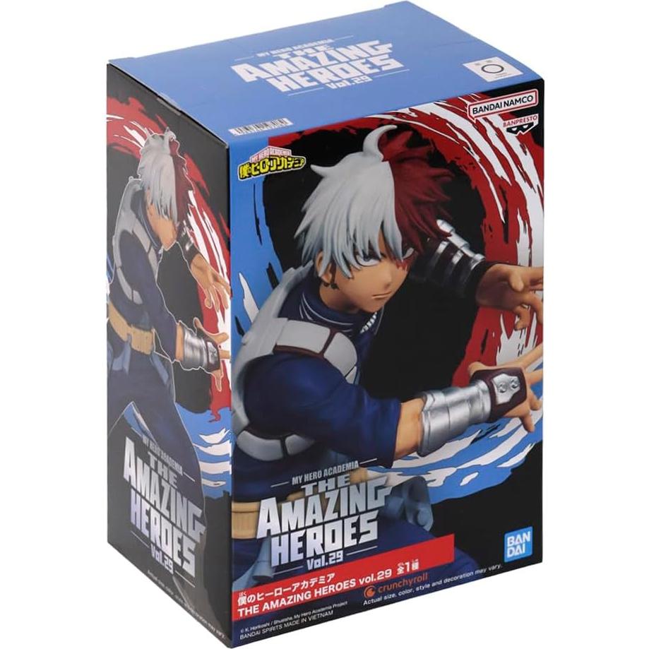 Figura Shoto Todoroki Banpresto My Hero Academia 14.5 cm